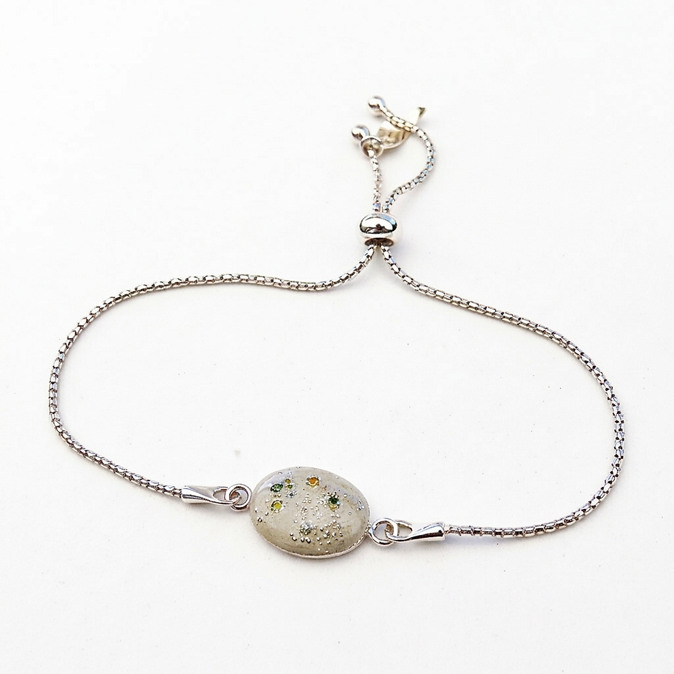 Miniature : Bracelet artisanal femme Cosmos d'Argent