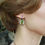 Miniature : Boucles d'oreilles Lierre Açaï