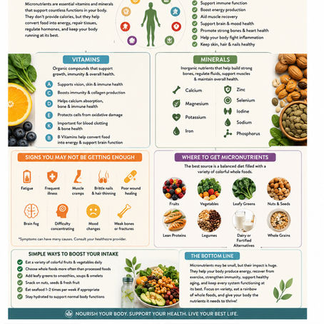 Micronutrients: The Tiny Nutrients That Make a Big Difference
