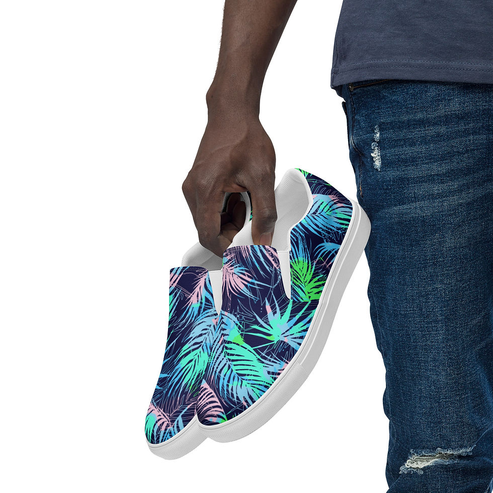 Men’s slip-on canvas shoes