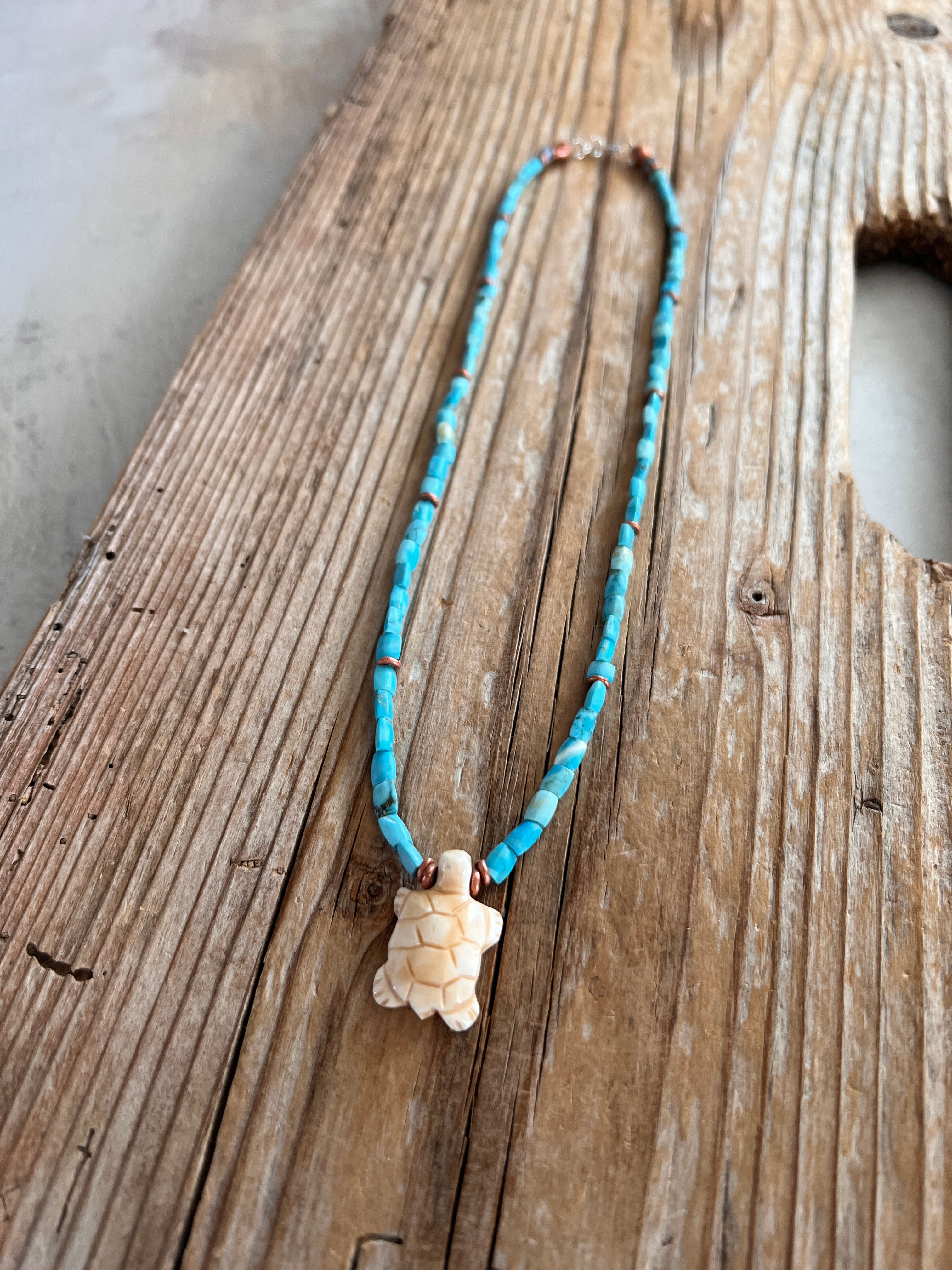 Sky Turtle Choker