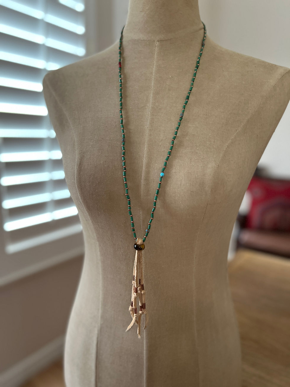 Thumbnail: Tall Grass / Vintage Trade Necklace 