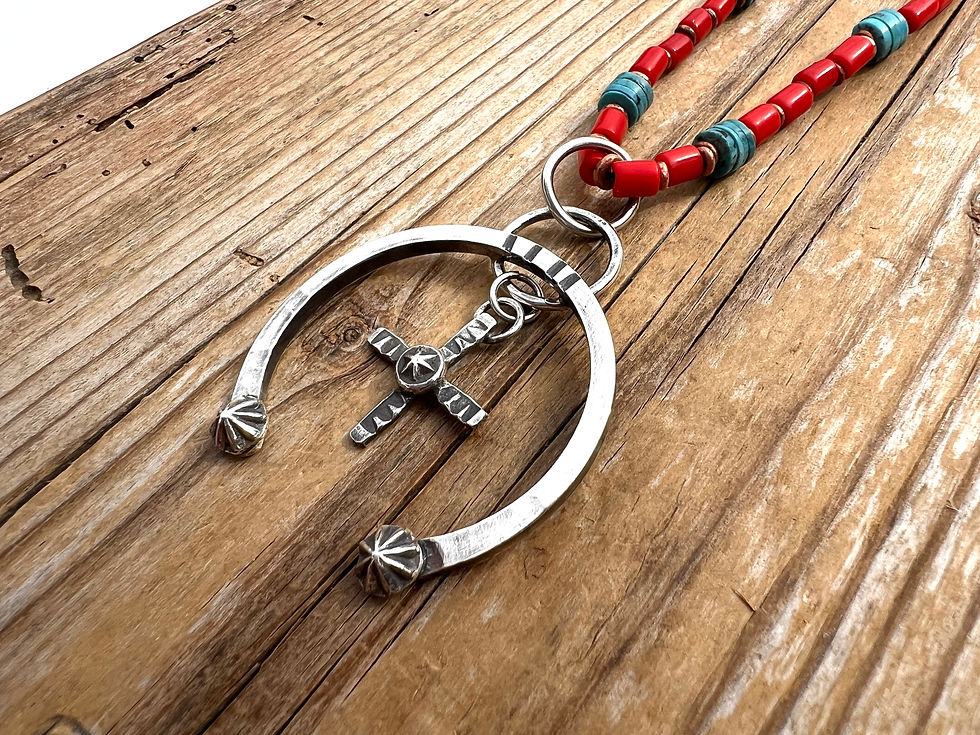 Thumbnail: Four Directions Moon Necklace