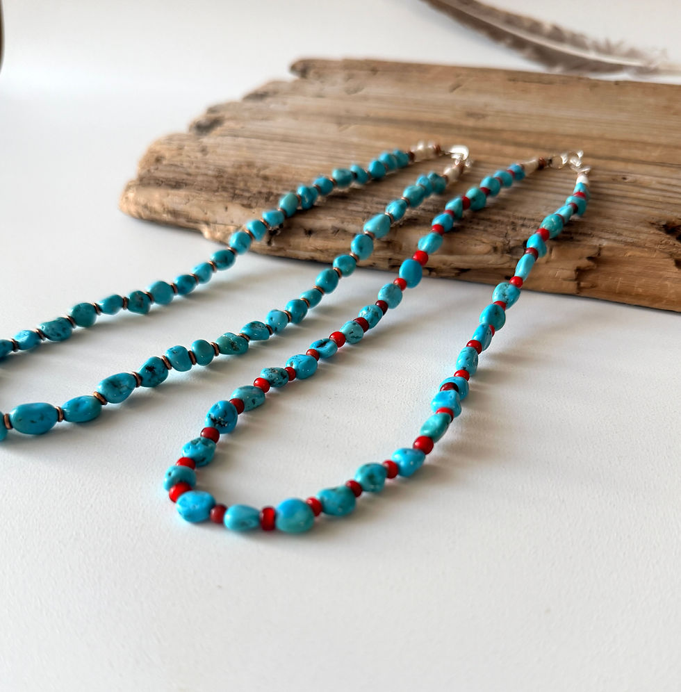 Thumbnail: Sleeping Beauty Turquoise Choker  