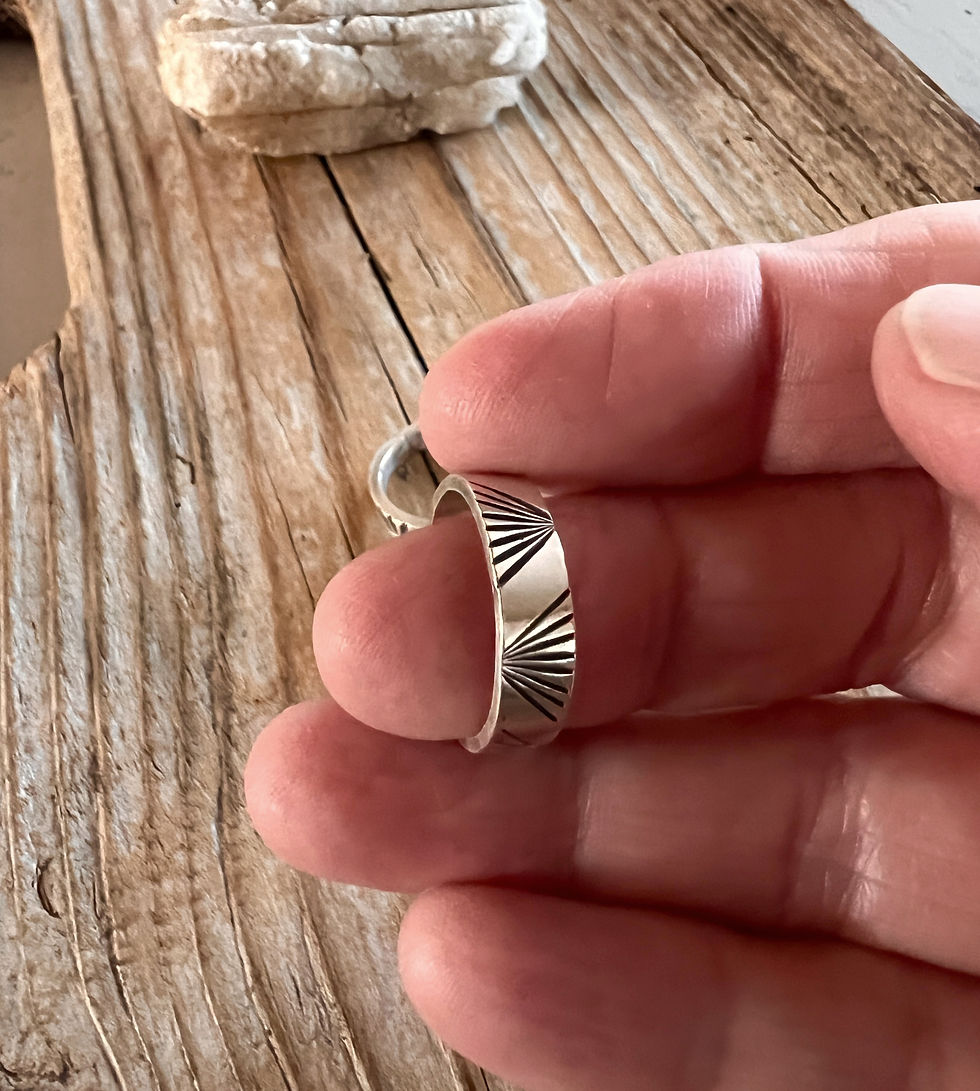 Thumbnail: Sterling Stamped Rings