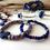Thumbnail: Lapis Cross Trade Bracelet 