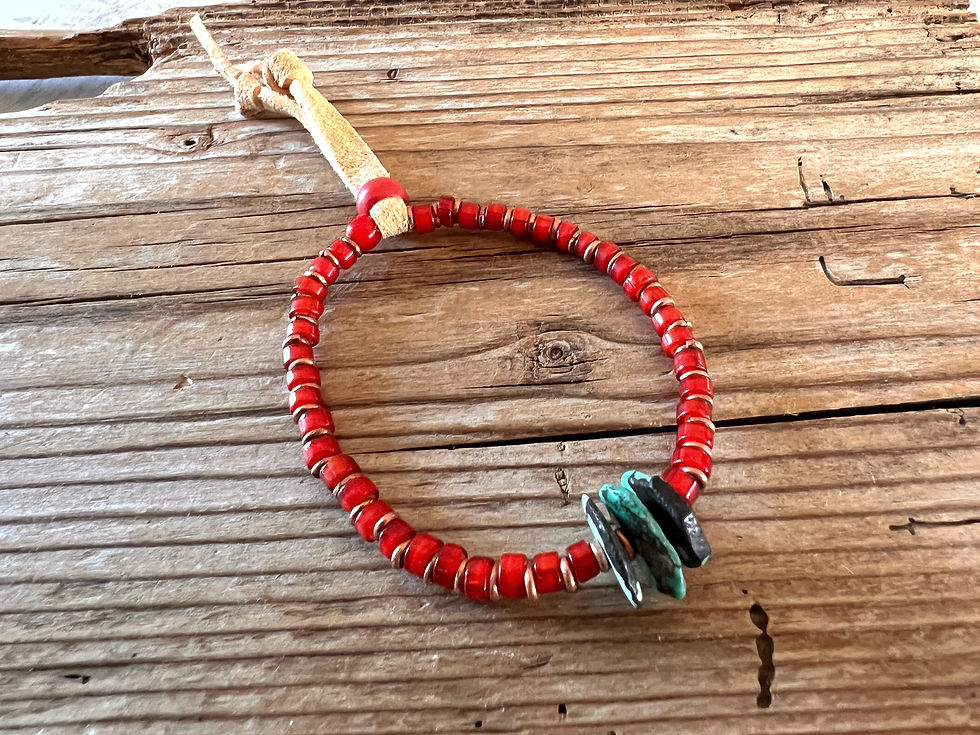 Thumbnail: Three Sisters Trade Bracelet