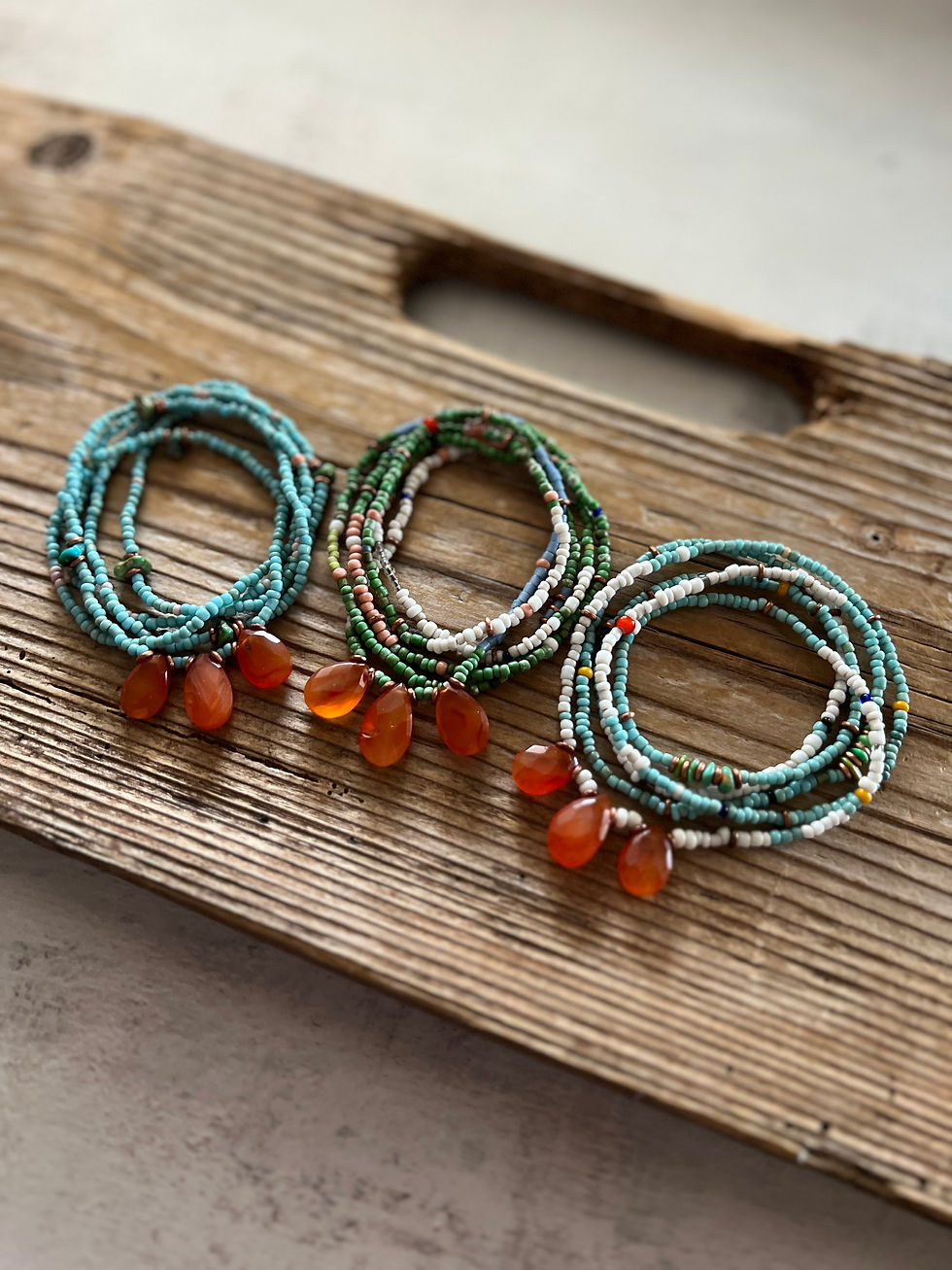 Thumbnail: Carnelian Healing Necklace / Little Meadow