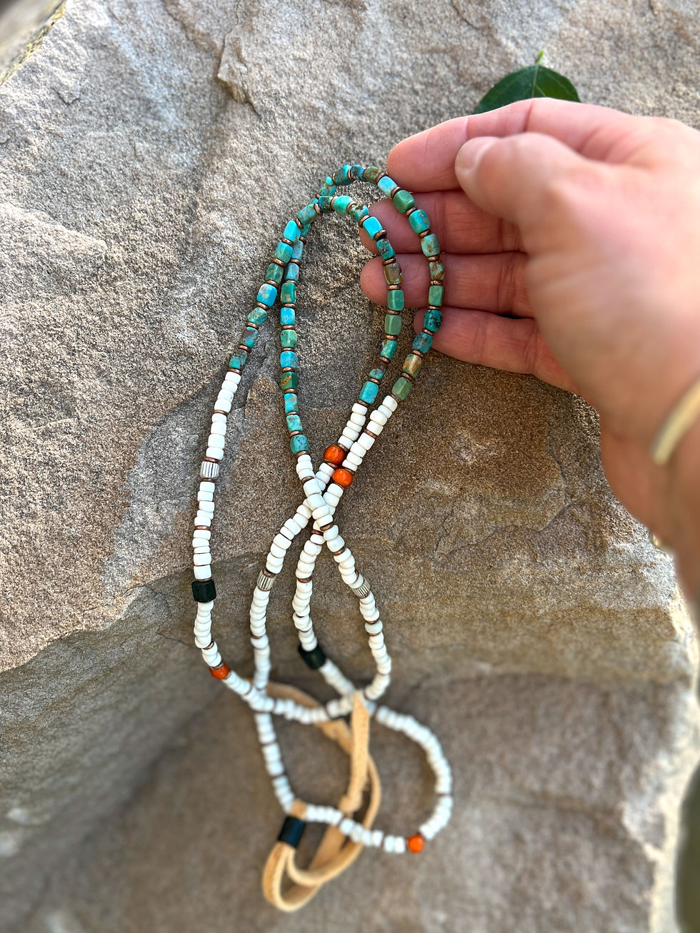 Thumbnail: Solstice / Vintage Trade Necklace