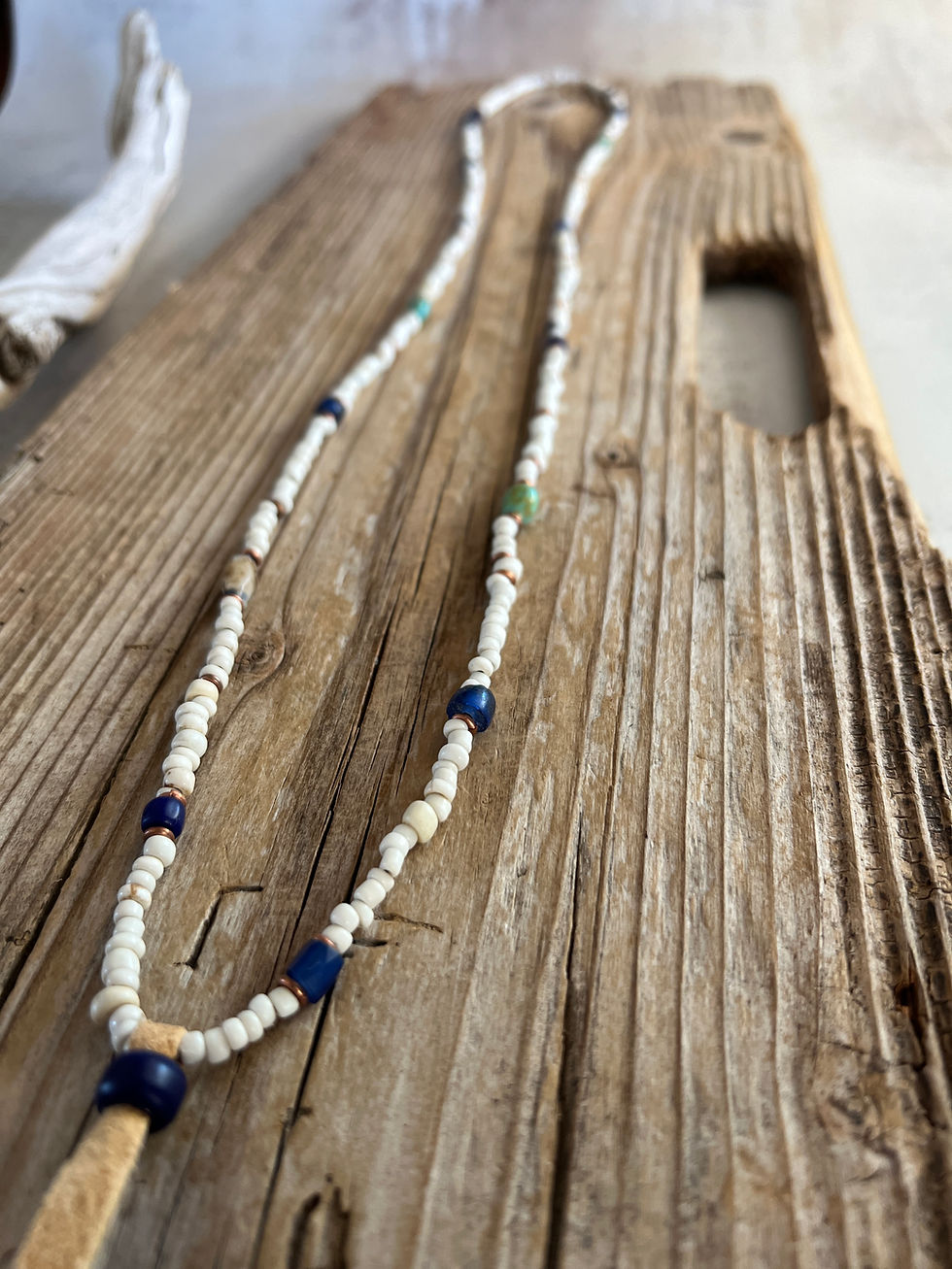 Thumbnail: Starry Night / Vintage Trade Necklace