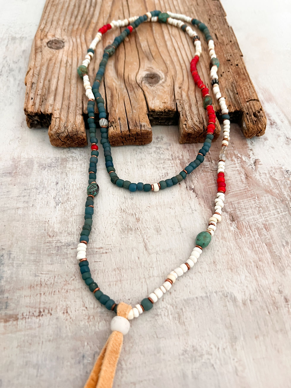 Thumbnail: Middle Waters / Vintage Trade Necklace