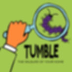 "The Wildlife of Your Home" artwork. Pictured is a cartoon magnifying glass near an insect.