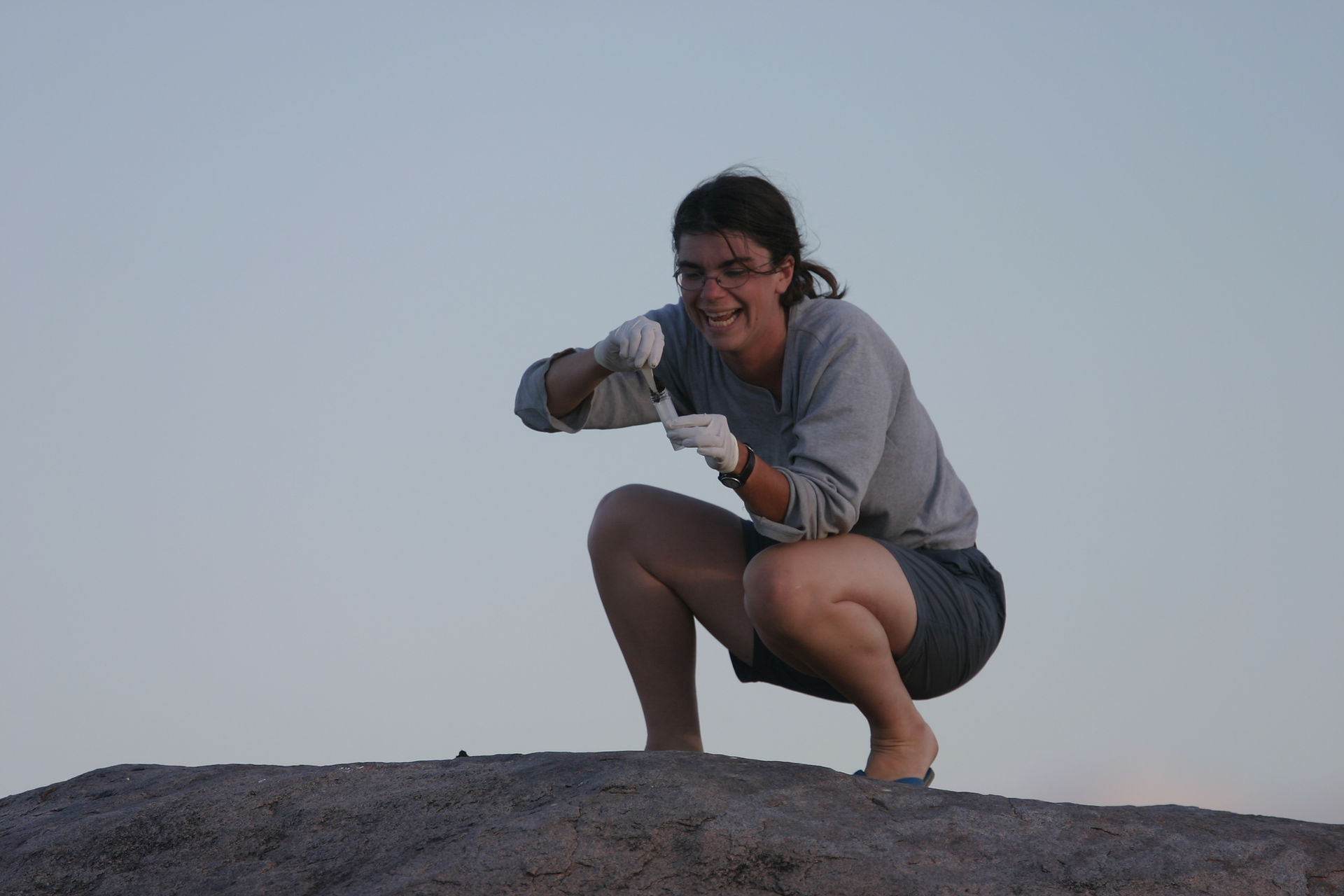 Having Fun With Cheetah Poo