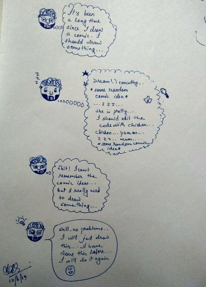 #10 Comic ideas and dream
