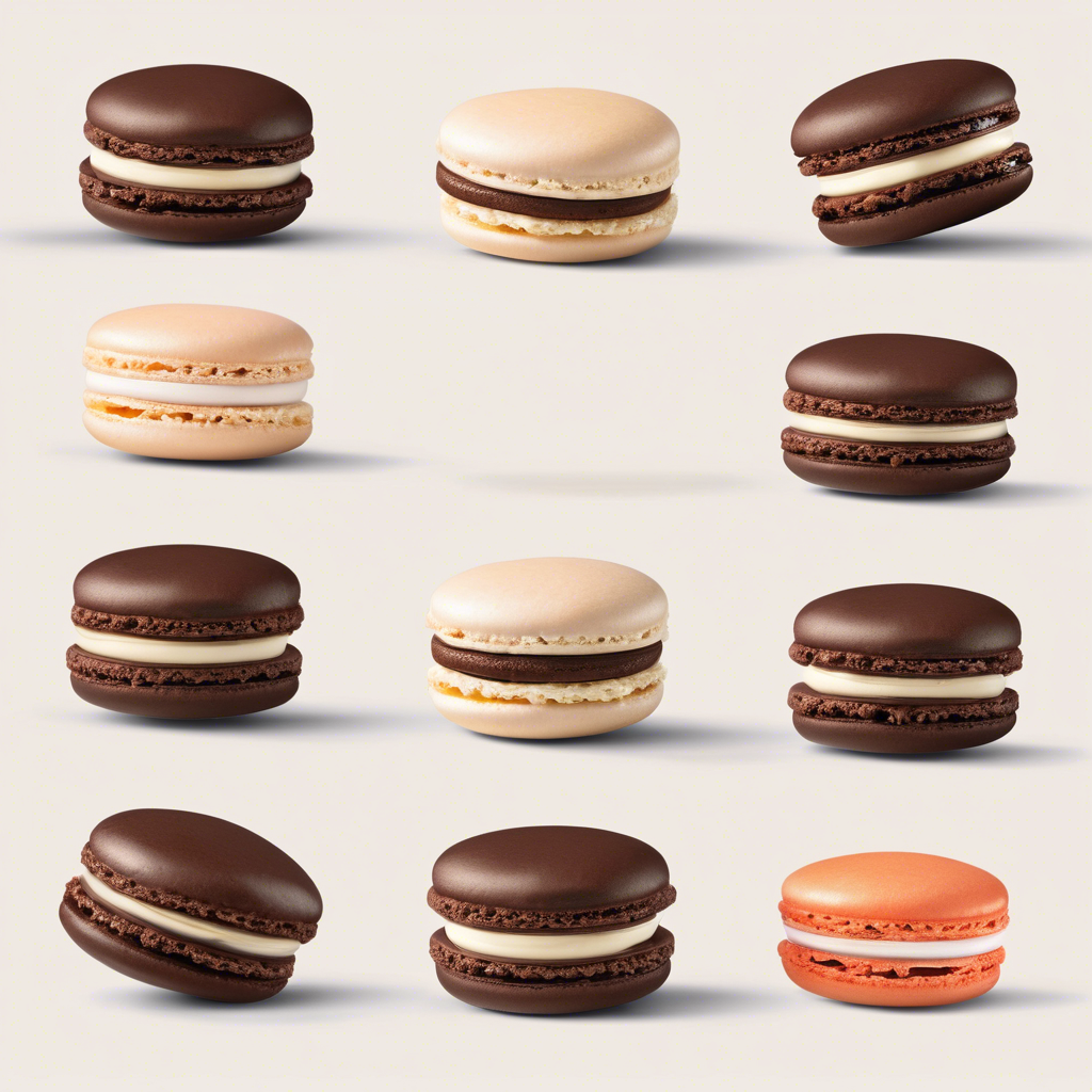 Chocolate Ganache Macaron