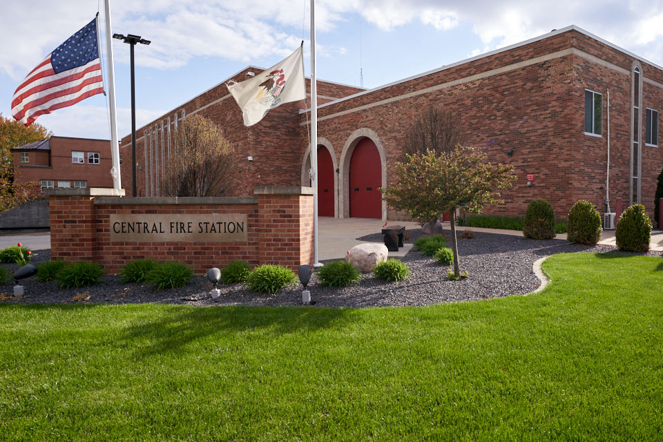 Galesburg Fire Department Swearingin First Female Firefighter