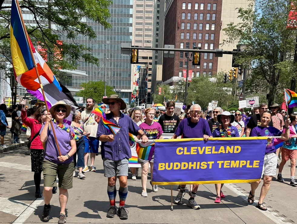 CBT Marches in Cleveland Pride Parade