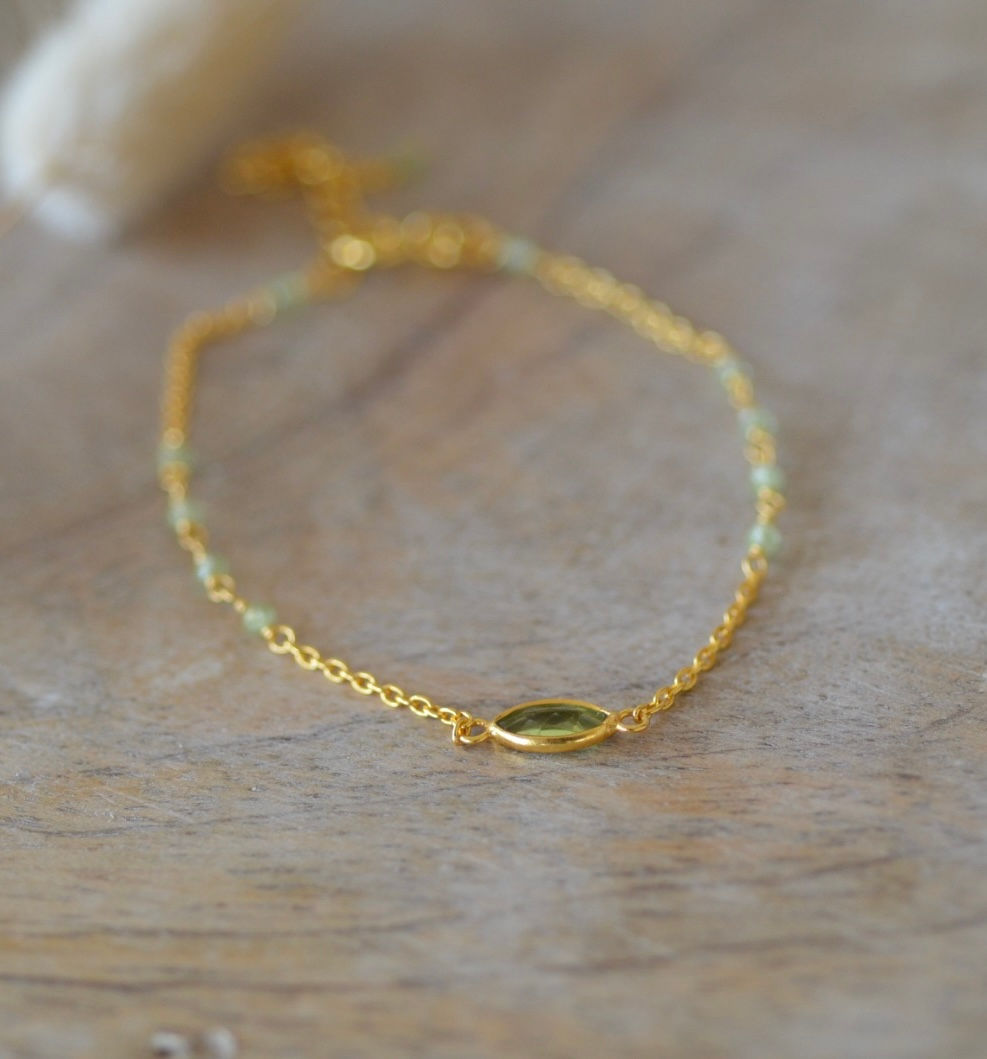 Armkette Peridot
