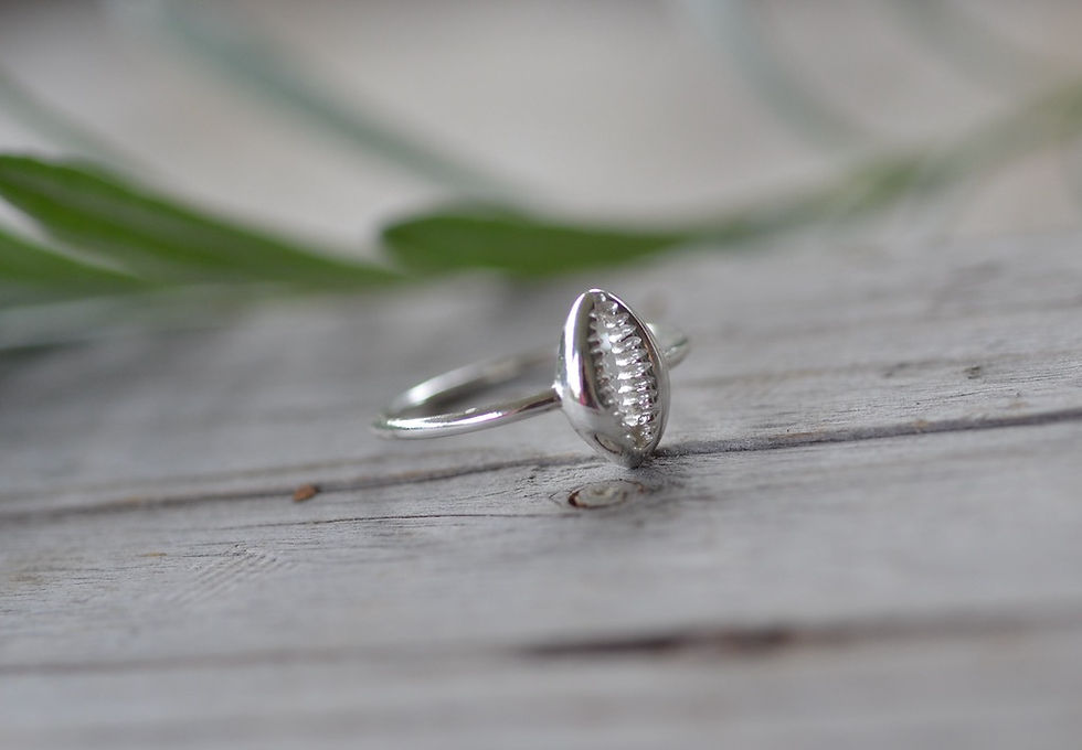 Fingerring Muschel