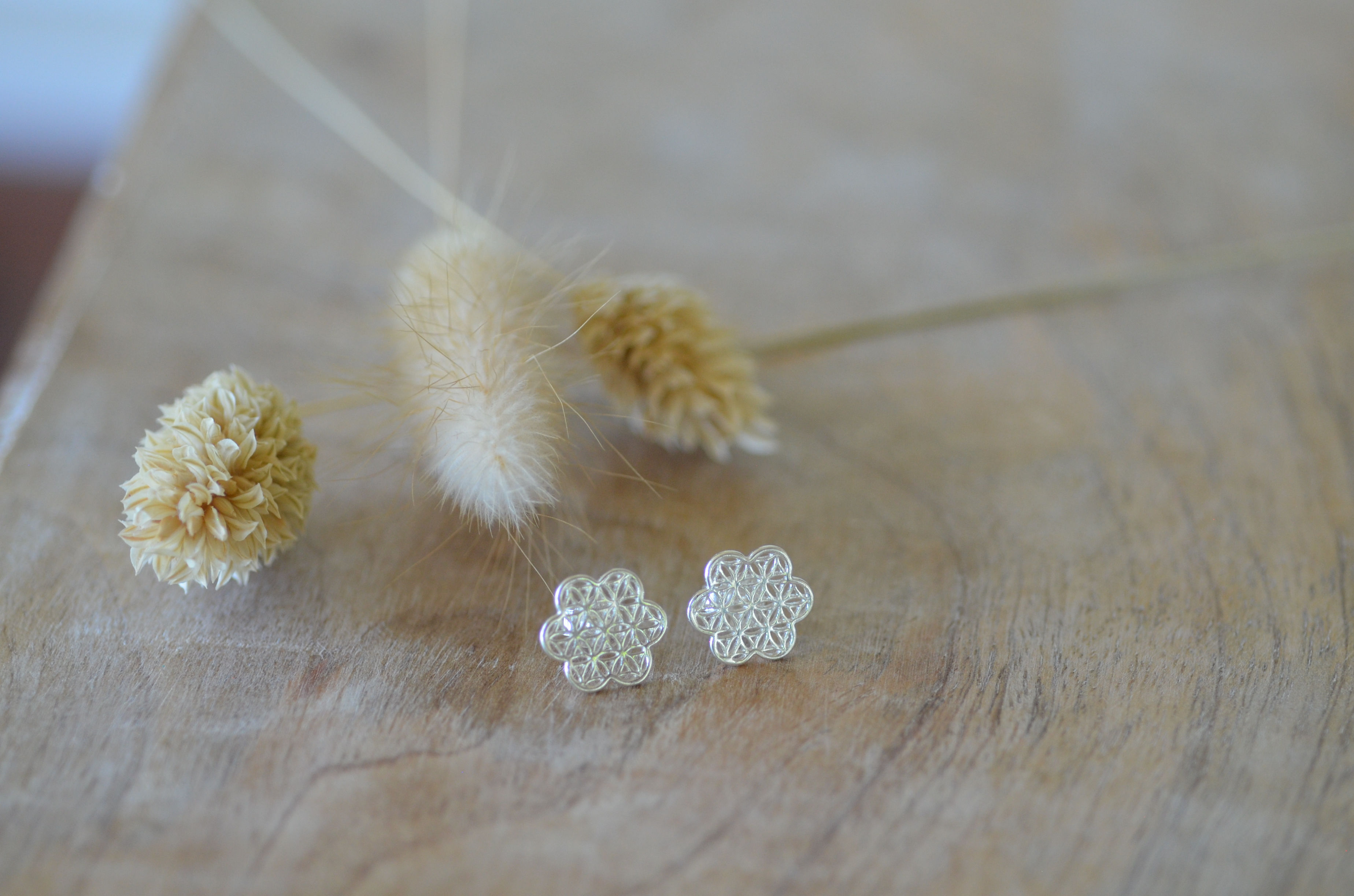 Ohrstecker Lebensblume