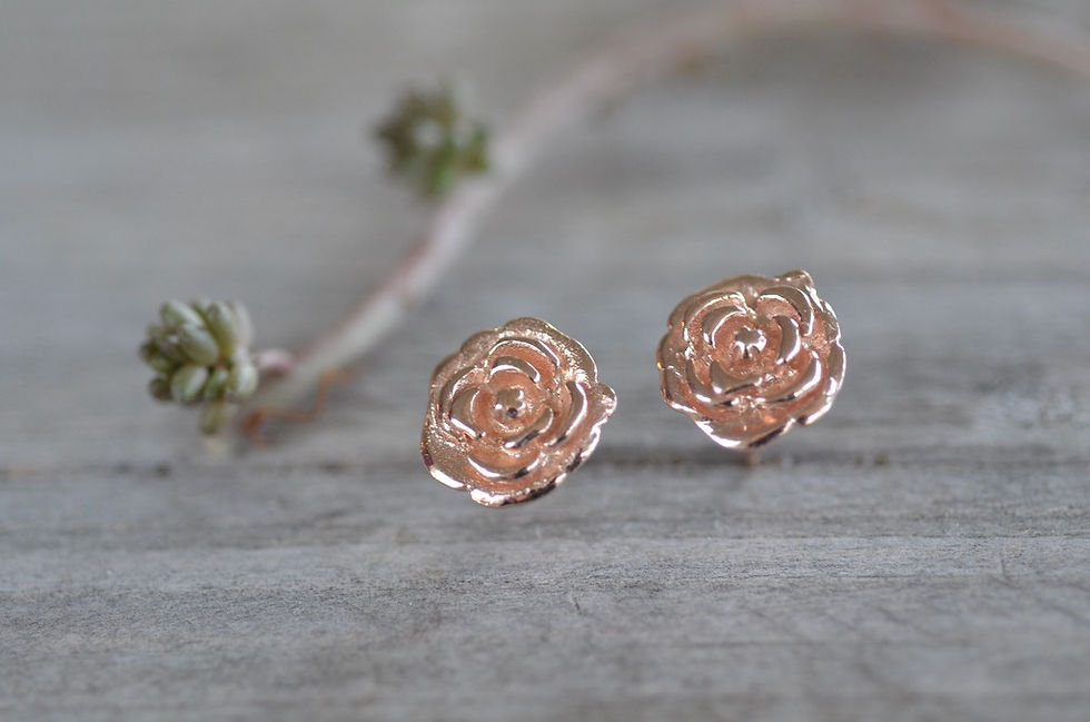 Ohrstecker Rose