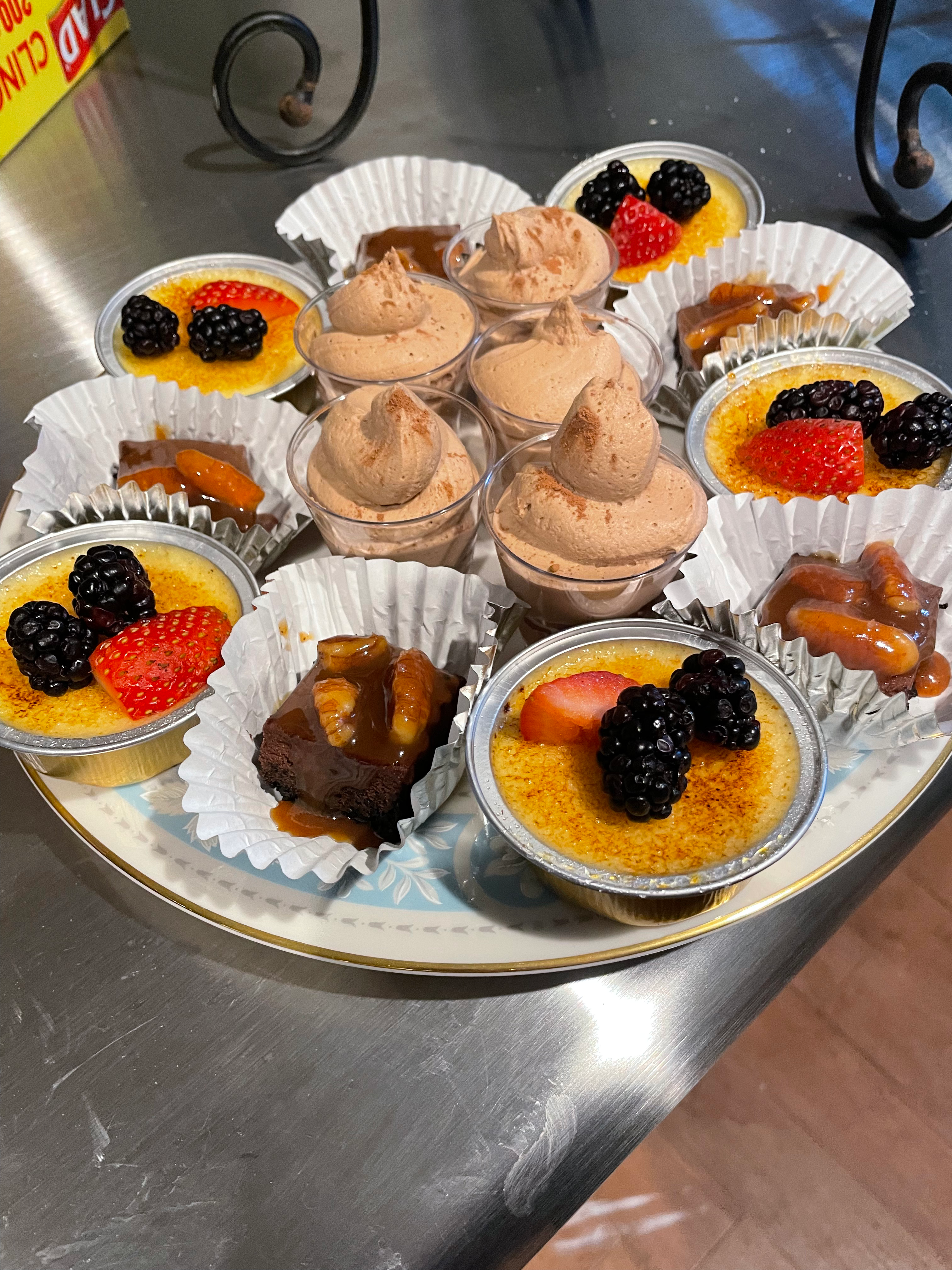 Arranged Food and Objects