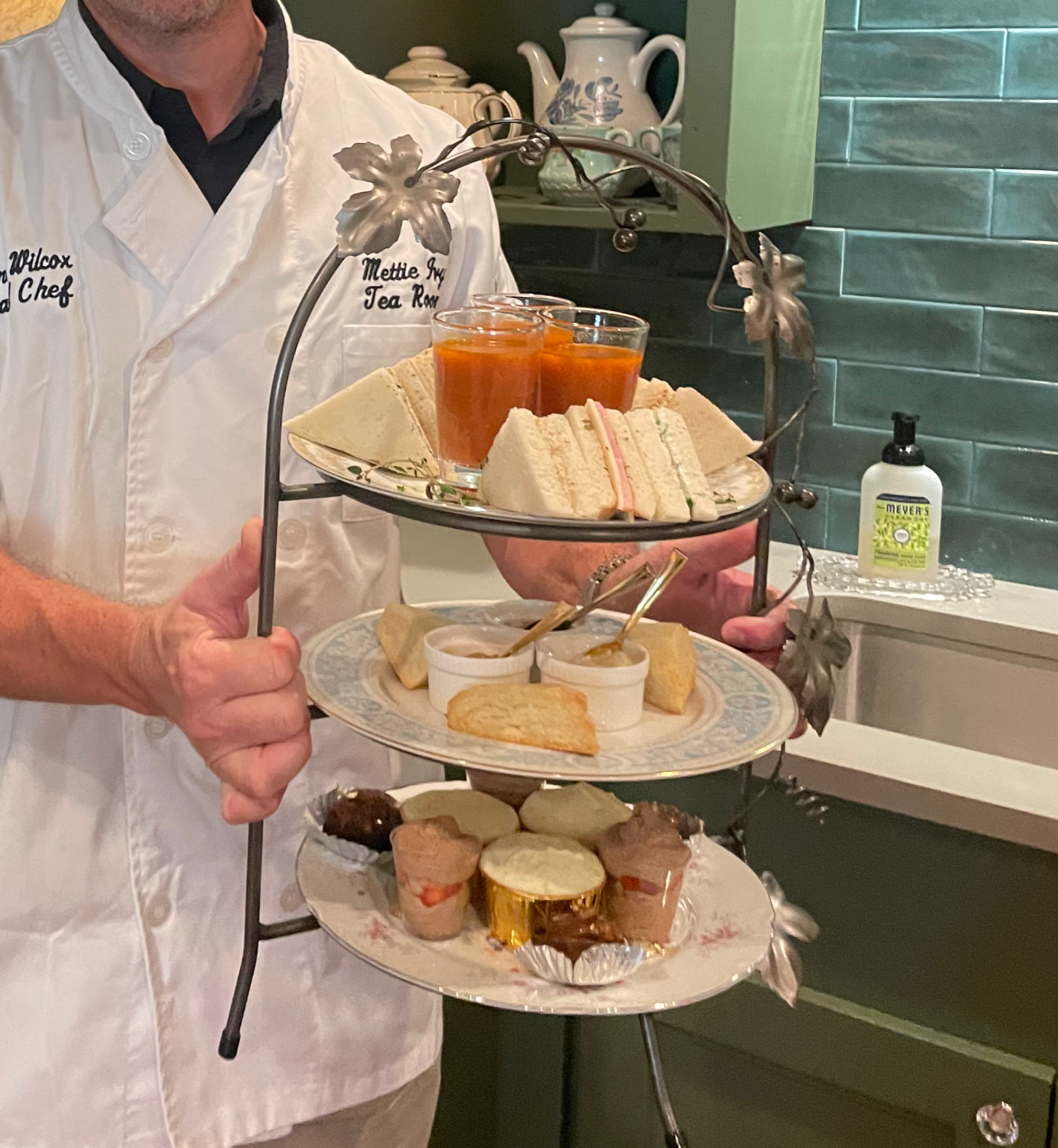 Arranged Food and Objects