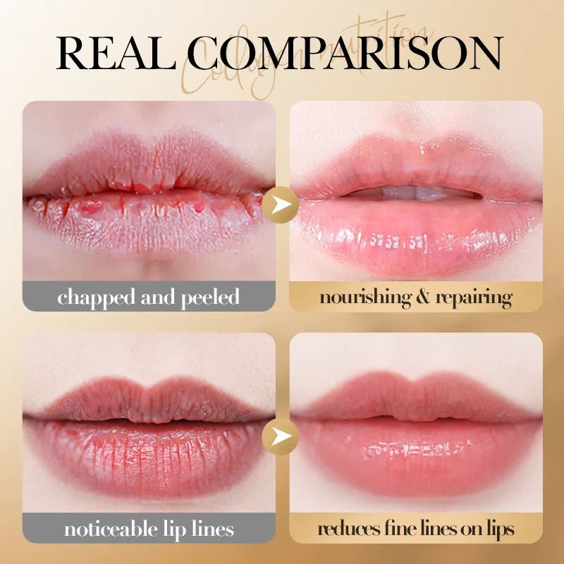 Thumbnail: Collagen Moisturizing Lip Balm, Nourishing and Anti-Cracking, Long-Lasting Hydra
