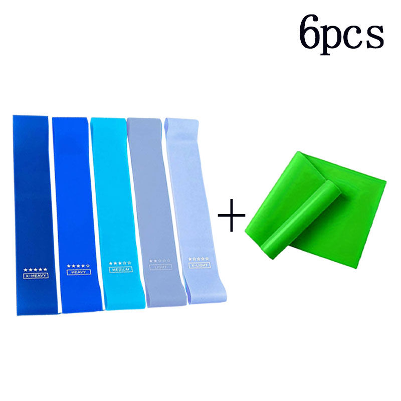 Thumbnail: 6pcs/8pcs Yoga Belt Fitness Men's Strength Training Rally Belt Sports Belt Women