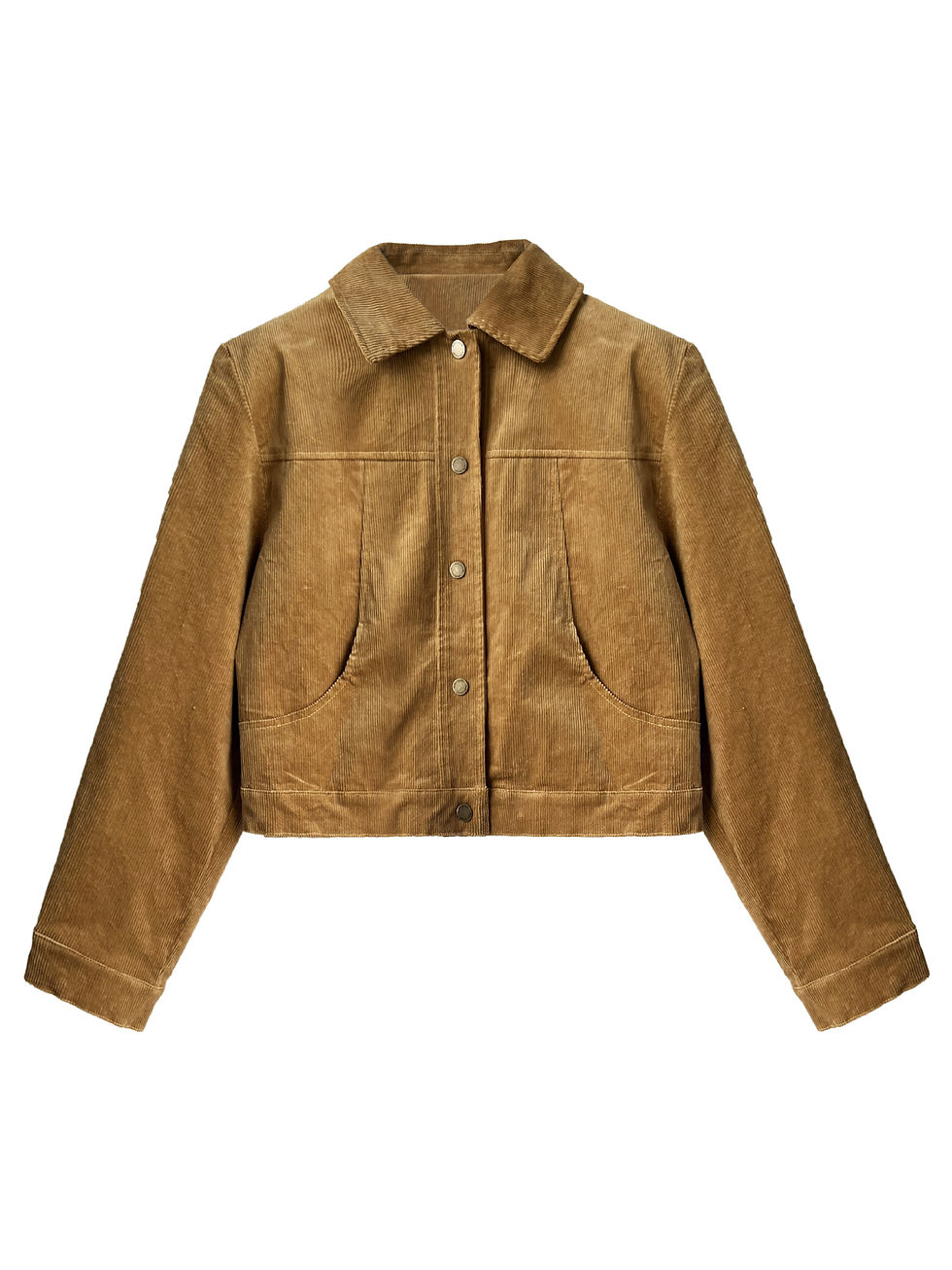 Thumbnail: Luxi American Style Vintage Maillard Corduroy Coat Women's Autumn New Loose Casu