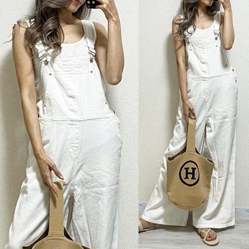 Thumbnail: In-Stock Japanese and Korean Style Fashionable Backless Slimming Overalls 2026 S