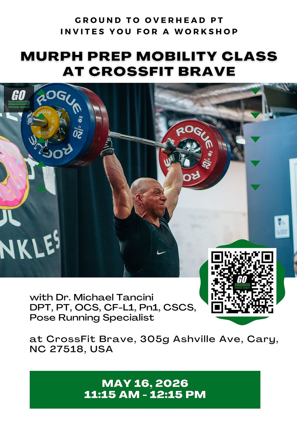 Murph Prep Mobility Class at CrossFit Brave...