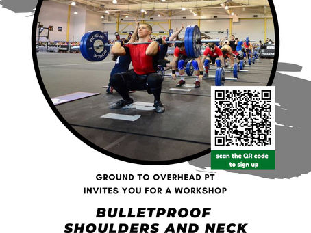 Bulletproof Shoulders and Neck Free Workshop...