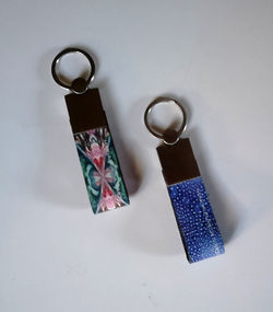 Portachiavi Multicolor e Bleu