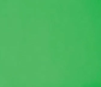 A solid green background.