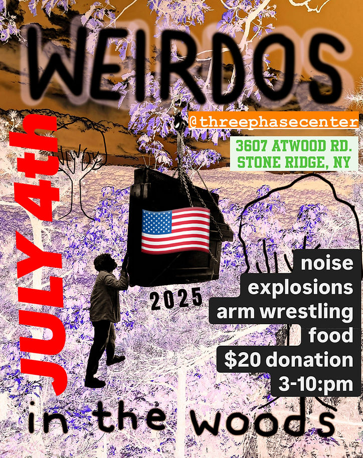 Weirdos in the Woods 4th of July Fundraiser