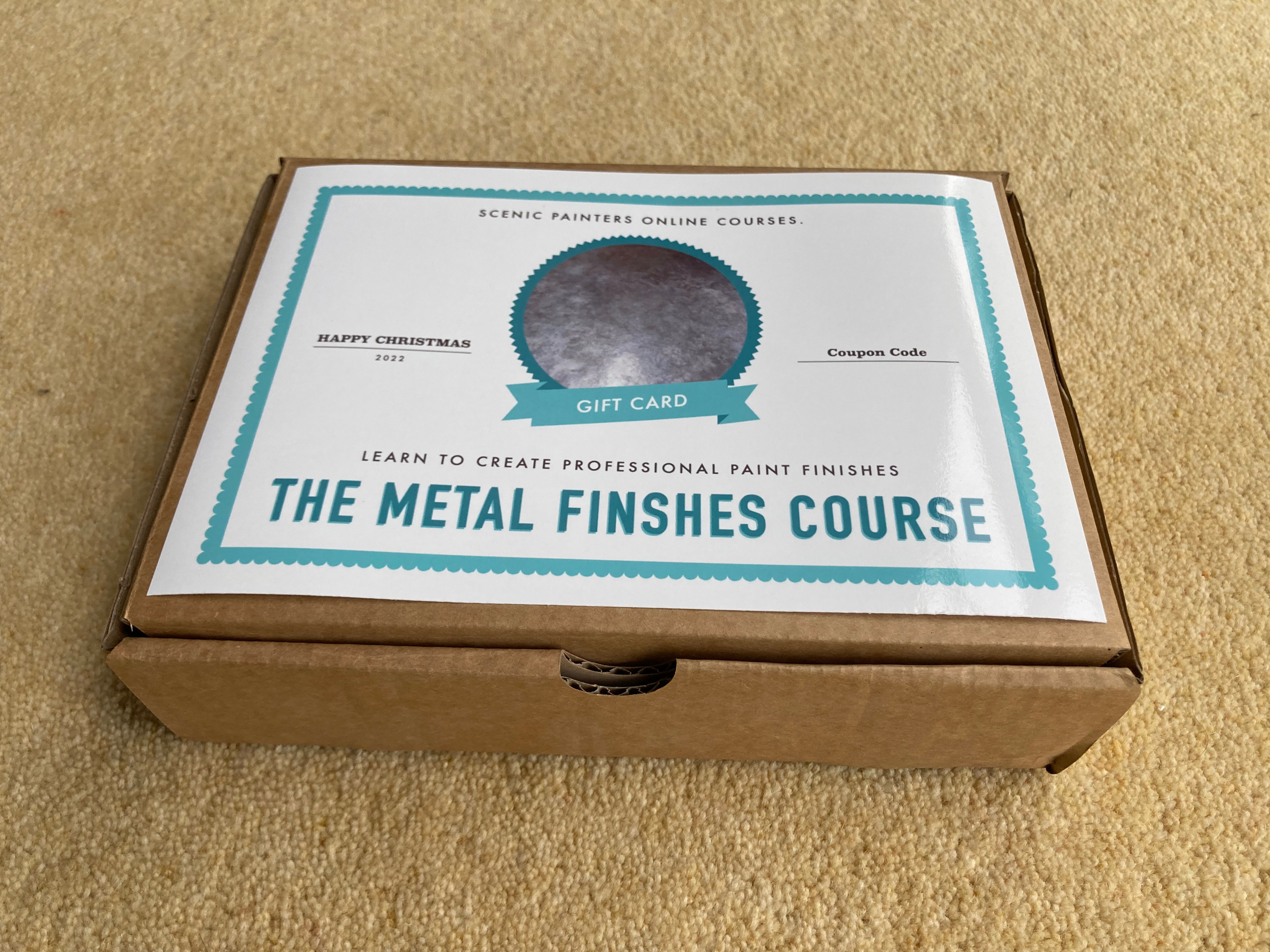 Paint kit to use with the on-line METAL course