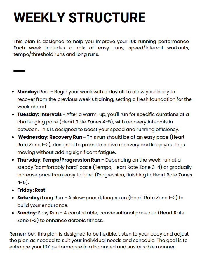 Thumbnail: 10K Run Programme (Intermediate)