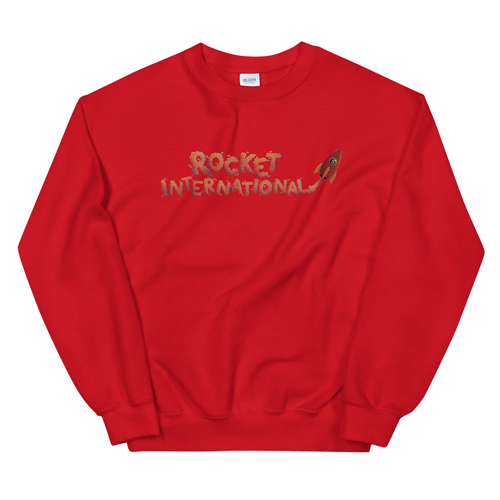 Thumbnail: Unisex Rocket International Sweatshirt