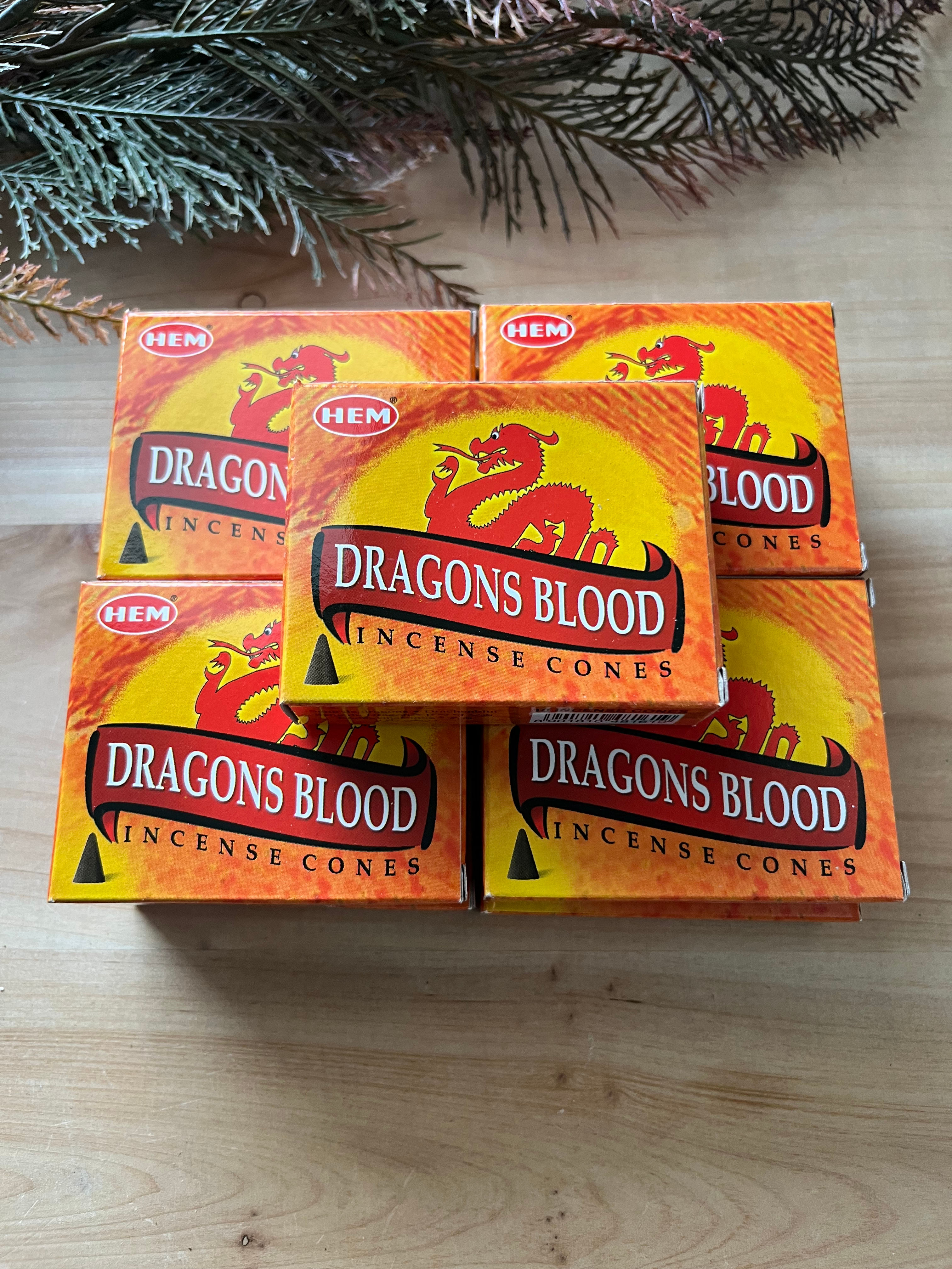 Dragons Blood Incense Cones
