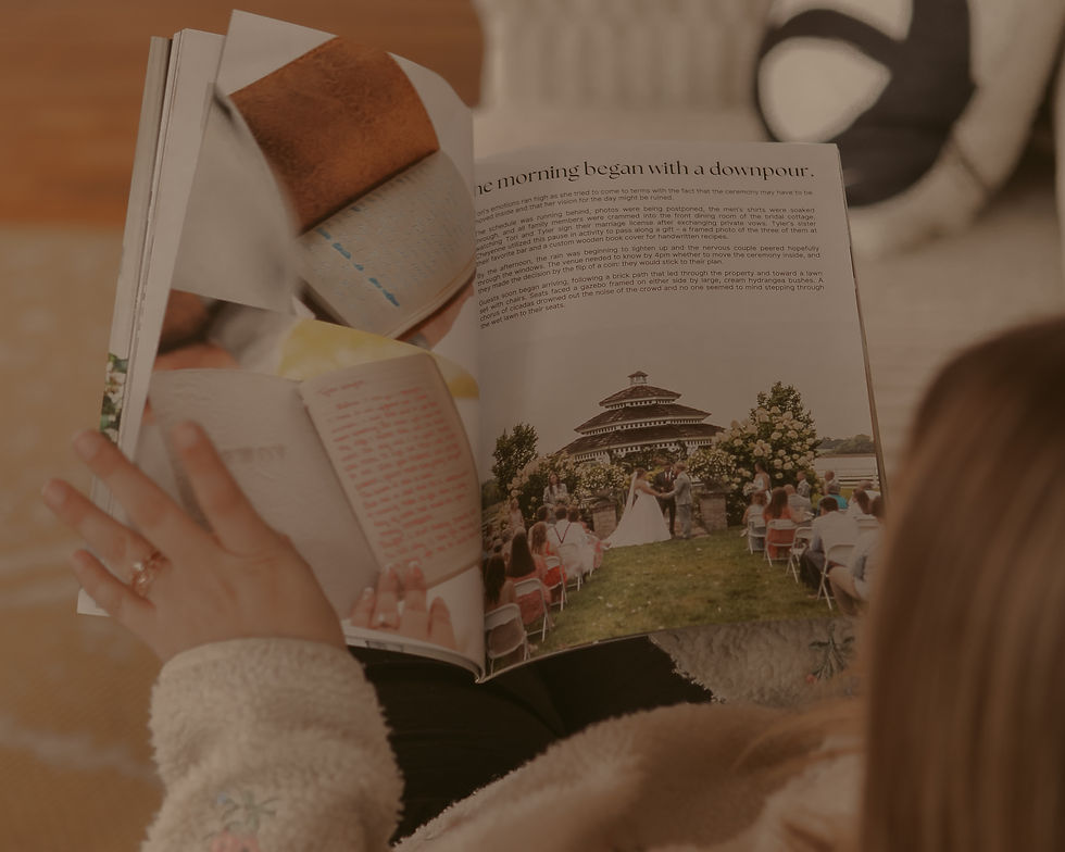 What's Inside Your Custom Wedding Keepsake Magazine
