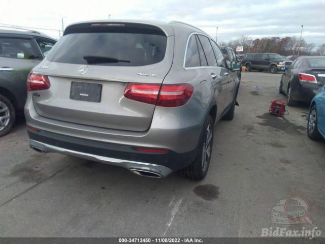 Thumbnail: WDC0G4KB5KF599036 VIN Mercedes-Benz Glc Glc 300 2019 Beige 2.0L