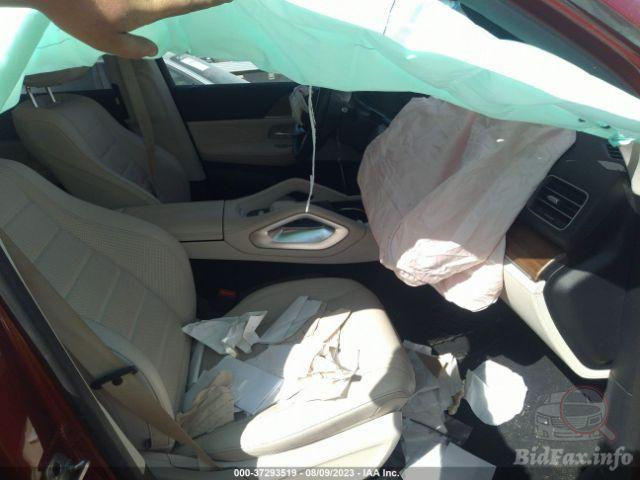 Thumbnail: 4JGFF5KE2MA429179 VIN Mercedes-Benz Gls Gls 450 2021 Red 3.0L