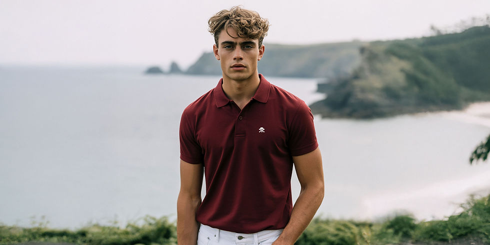 T-lab-Penzance-pirate-polo-shirt-burgundy-model-exp.jpg