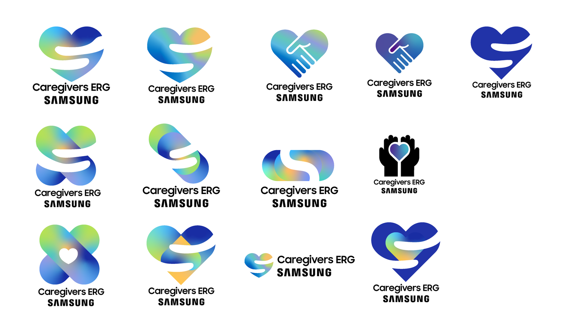 Caregivers Logo Initial Mockups