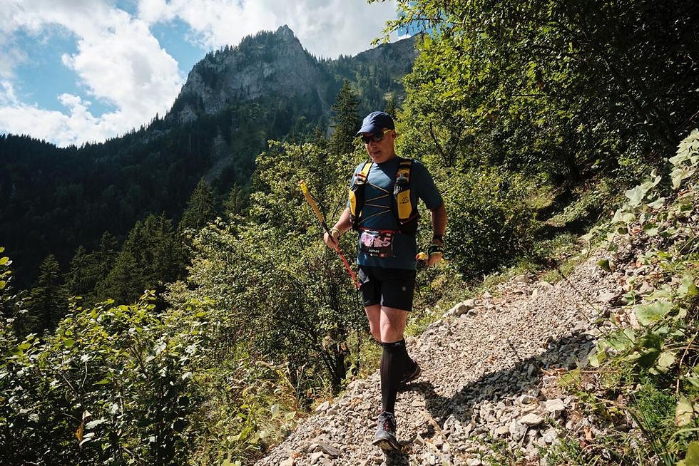 Swiss Peaks trail half marathon
