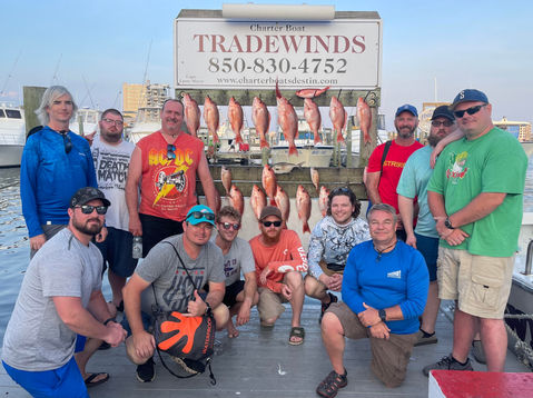 Deep Sea Fishing Red Snapper