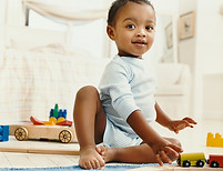 Baby with Toys