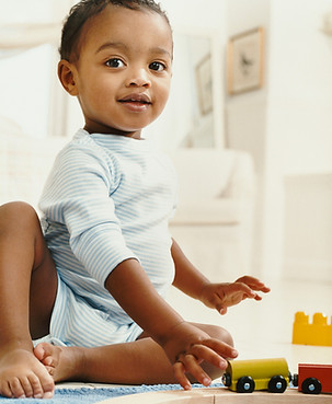 Baby with Toys