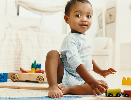 Baby with Toys